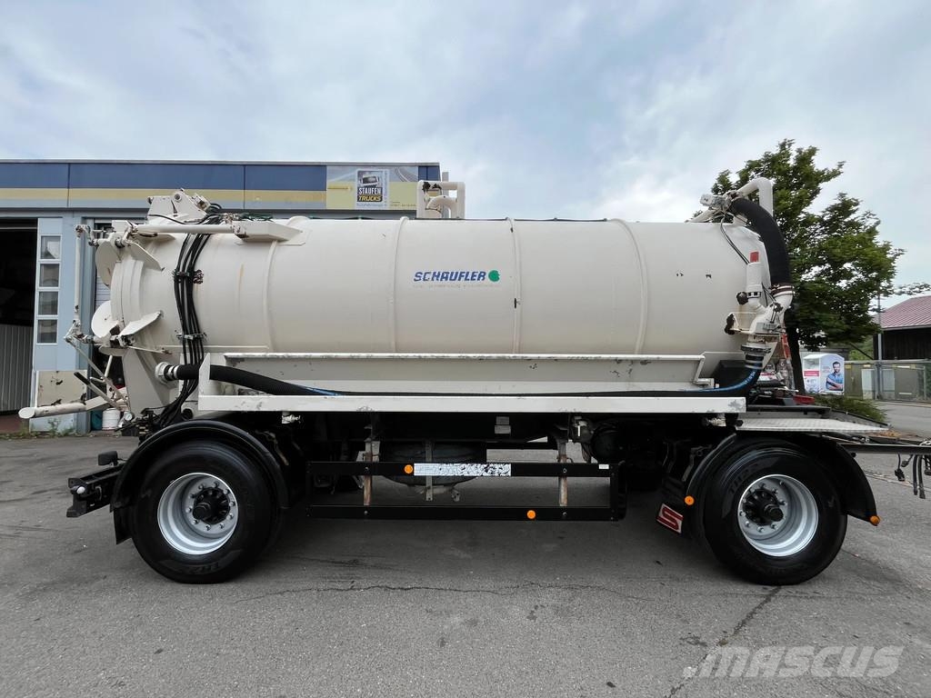Schwarzmüller SAUG/DRUCKANHÄNGER*12m³*WIEDEMANN&REICHARDT*Hydrau Cisternas