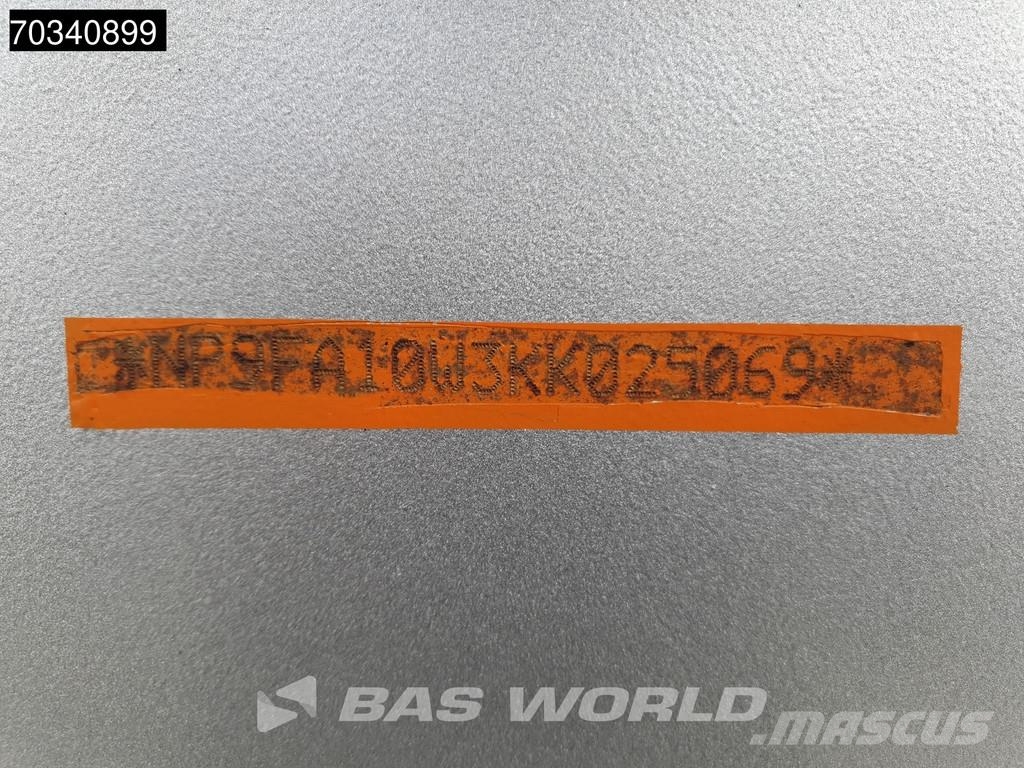 Ozgul F 27m3 SAF Axles Lift Axle Kallur-poolhaagised