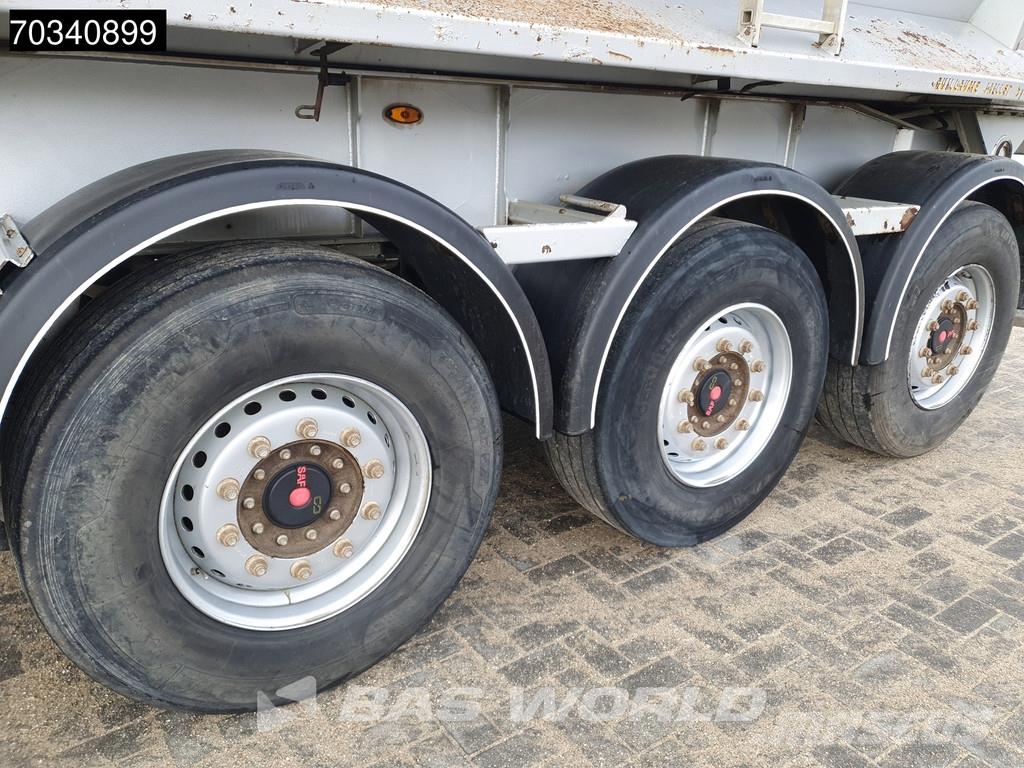 Ozgul F 27m3 SAF Axles Lift Axle Kallur-poolhaagised