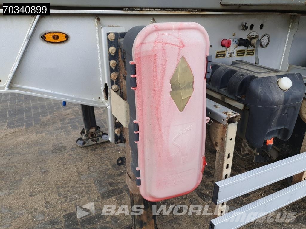 Ozgul F 27m3 SAF Axles Lift Axle Kallur-poolhaagised