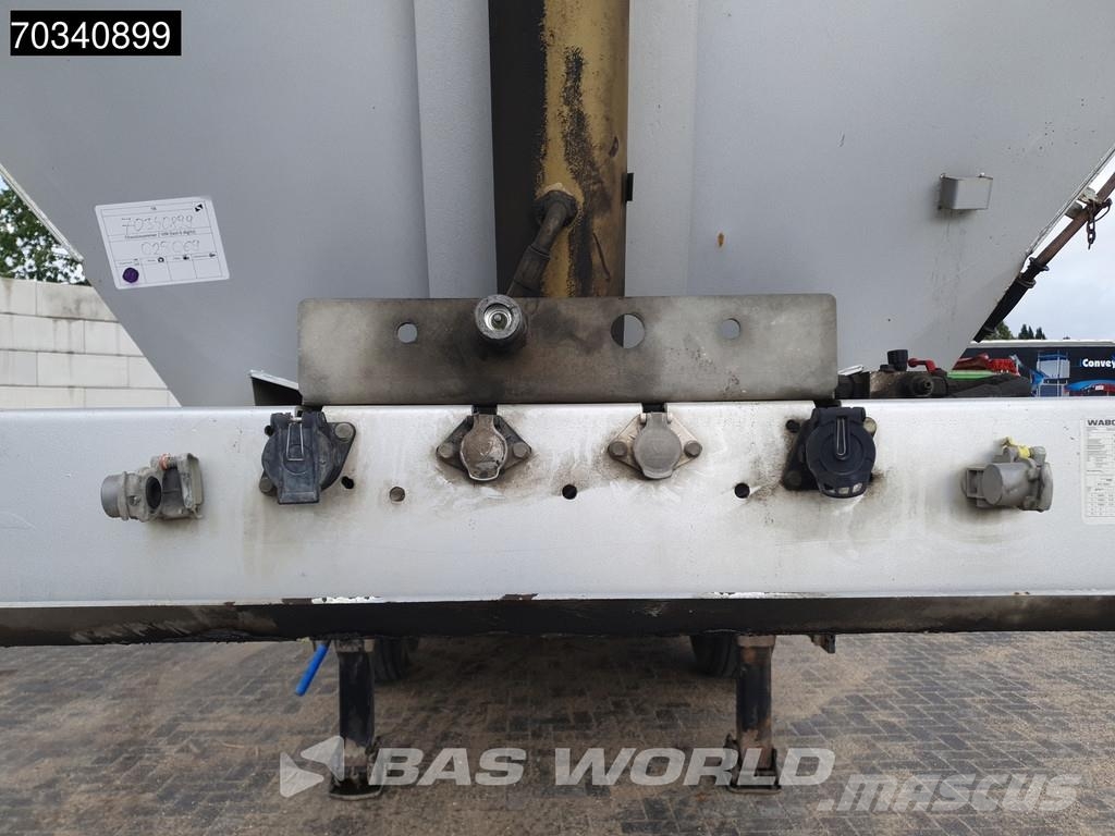 Ozgul F 27m3 SAF Axles Lift Axle Kallur-poolhaagised