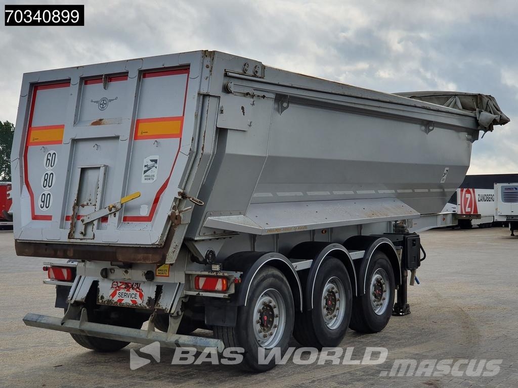 Ozgul F 27m3 SAF Axles Lift Axle Semirremolques bañera