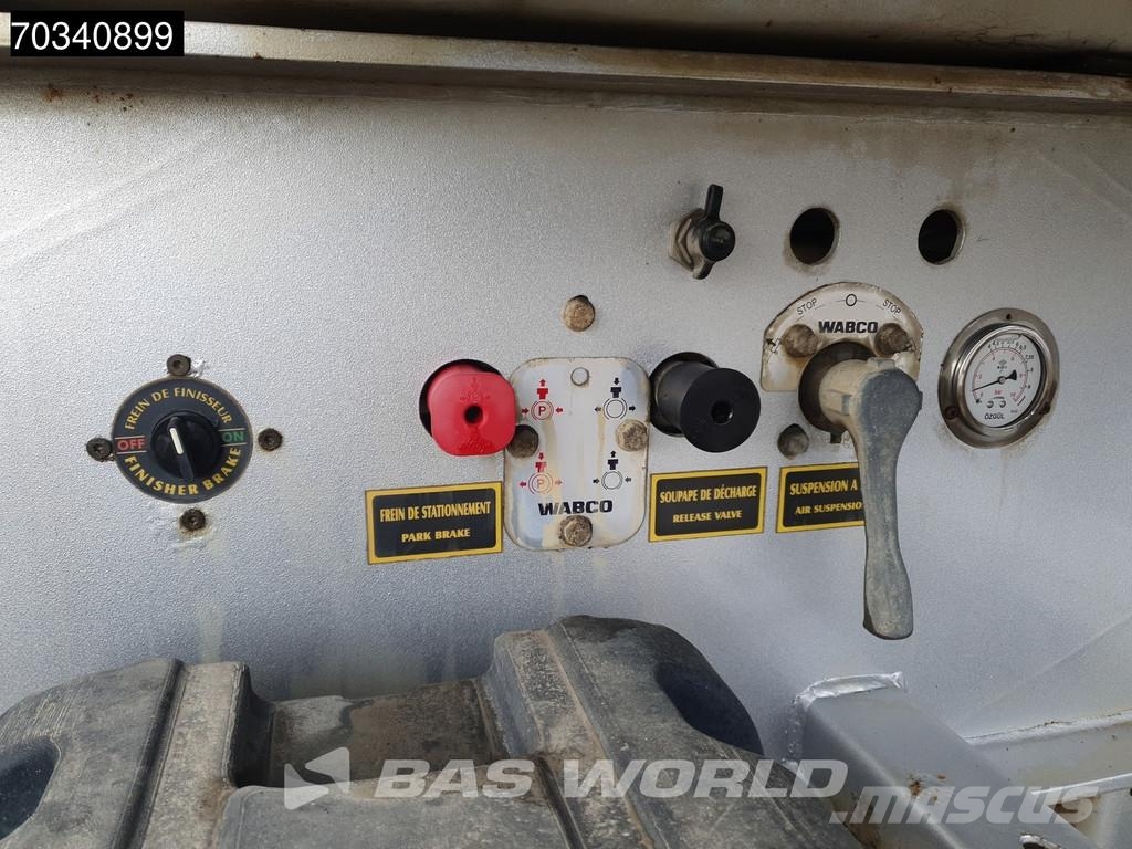 Ozgul F 27m3 SAF Axles Lift Axle Kallur-poolhaagised