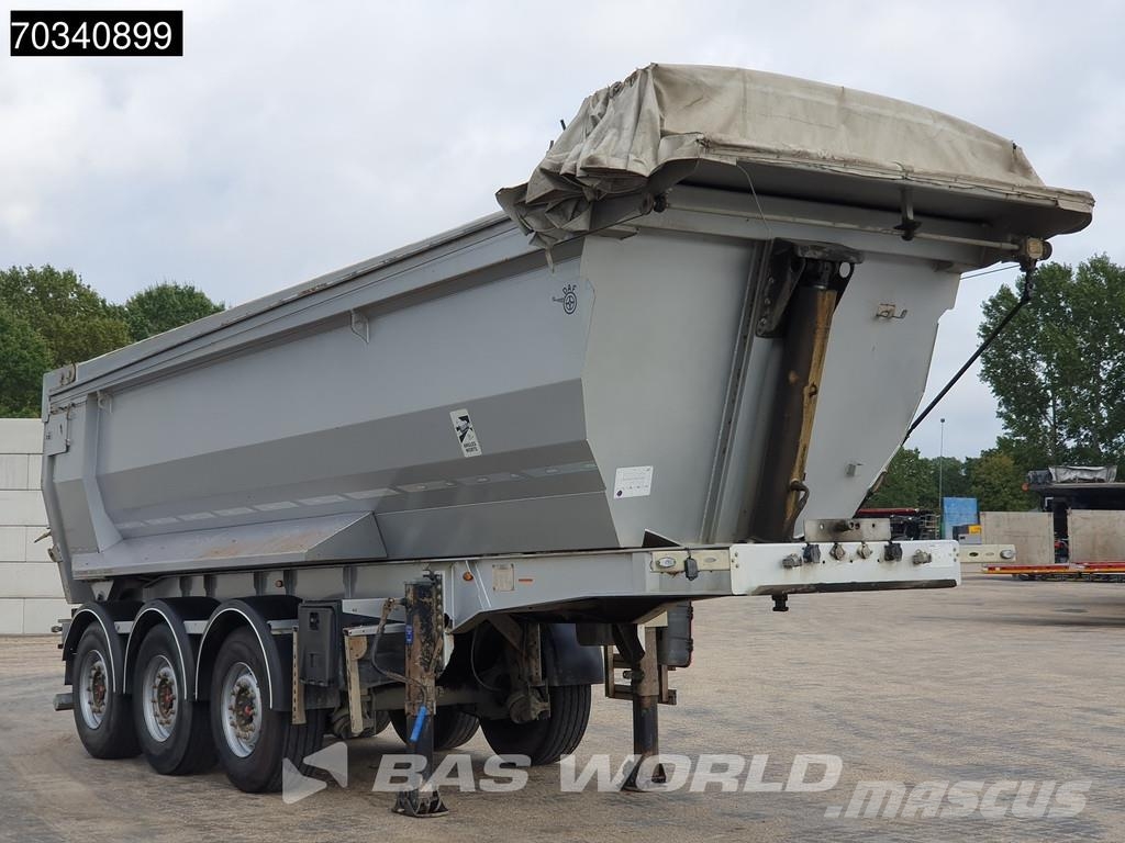 Ozgul F 27m3 SAF Axles Lift Axle Kallur-poolhaagised