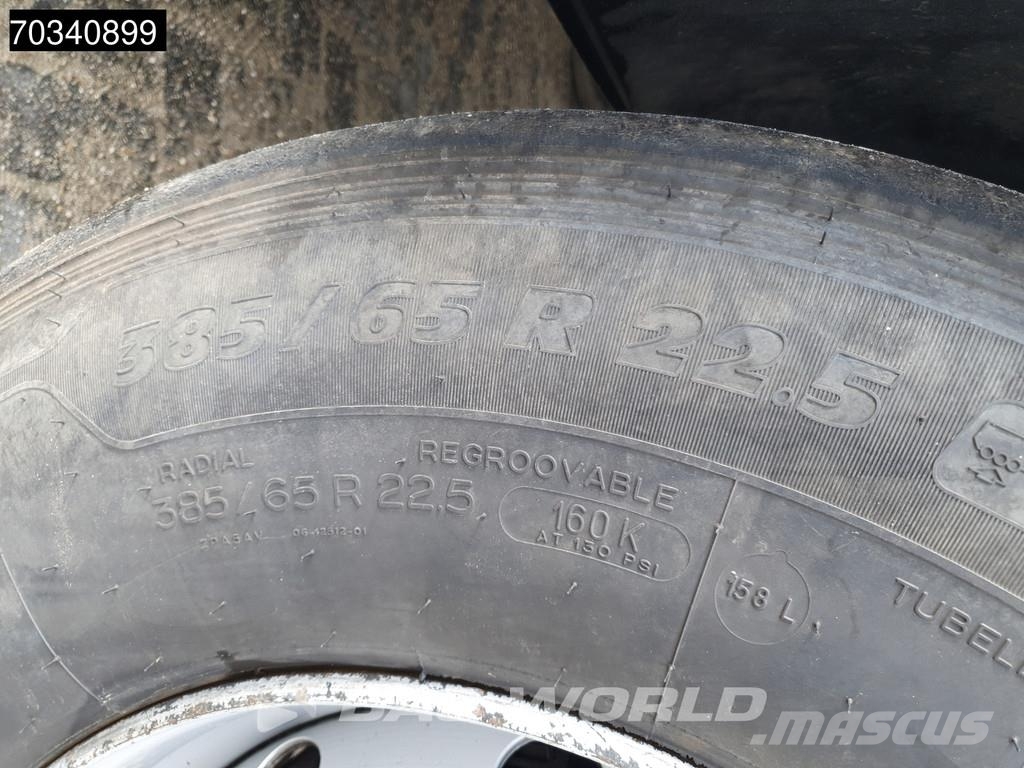 Ozgul F 27m3 SAF Axles Lift Axle Kallur-poolhaagised