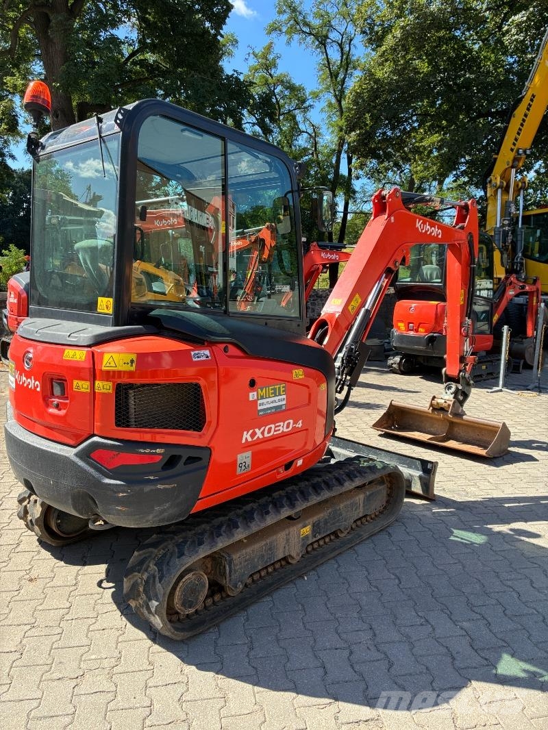 Kubota KX030-4 Minigravemaskiner