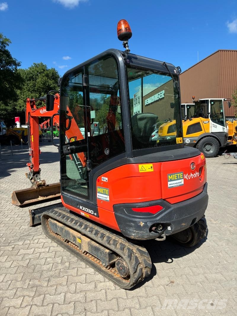 Kubota KX030-4 Minigravemaskiner