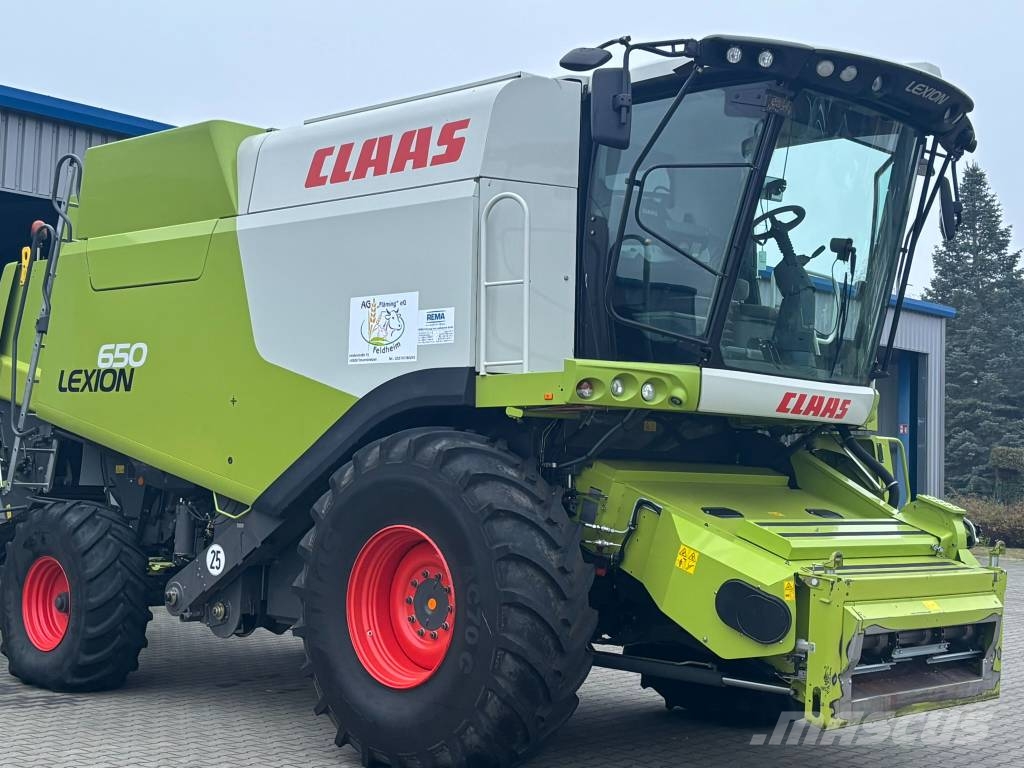CLAAS Lexion 650 Mietitrebbiatrici