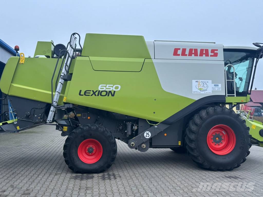 CLAAS Lexion 650 Mietitrebbiatrici