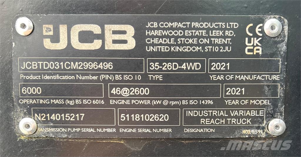 JCB TLT 35D Teleskoplader