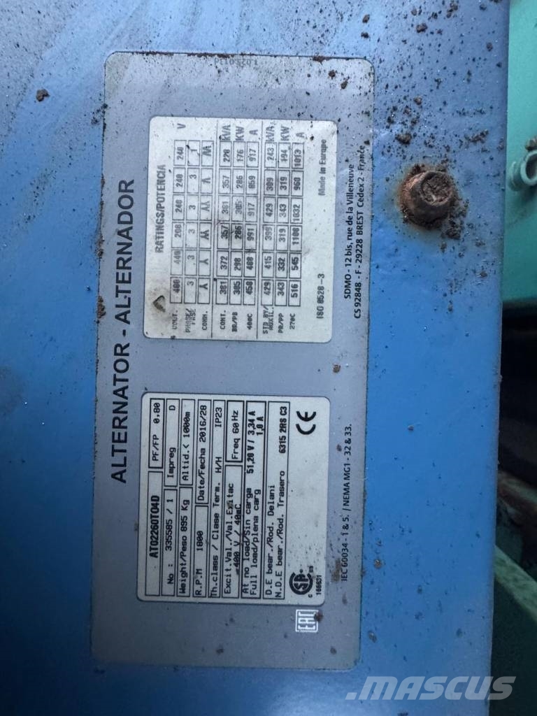 Sdmo R350 Agregaty prądotwórcze Diesla