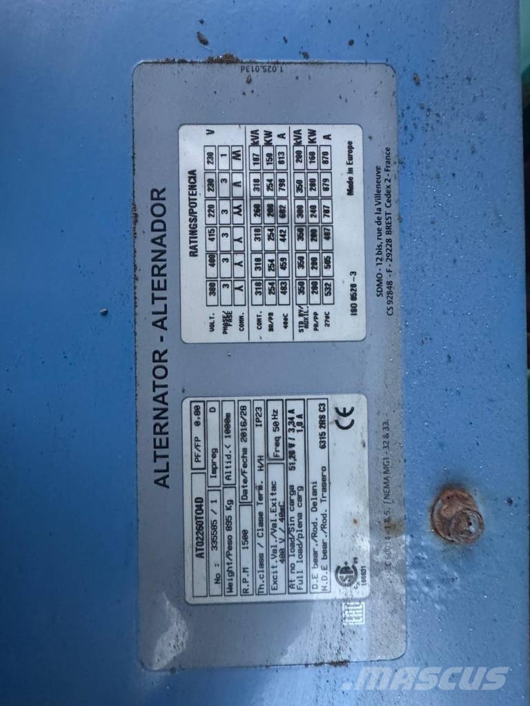 Sdmo R350 Agregaty prądotwórcze Diesla