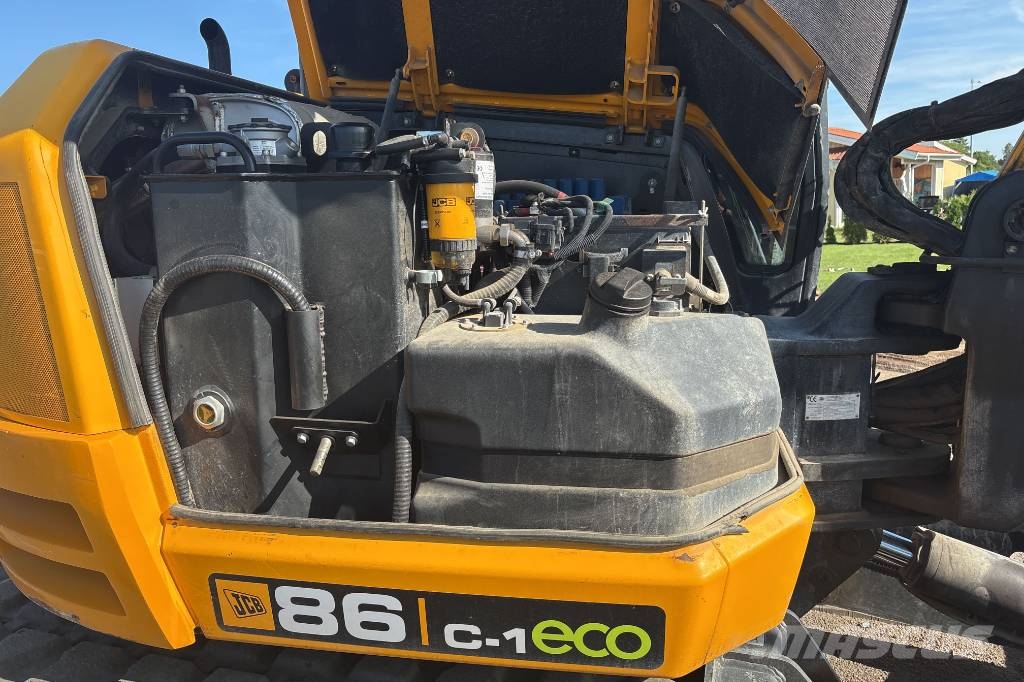 JCB 86 C-1 eco med 8 redskap, Få timmar 中型挖掘机