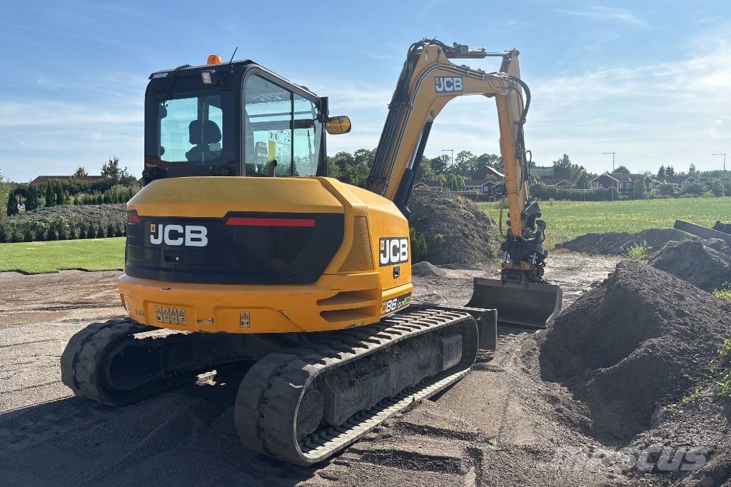JCB 86 C-1 eco med 8 redskap, Få timmar 中型挖掘机
