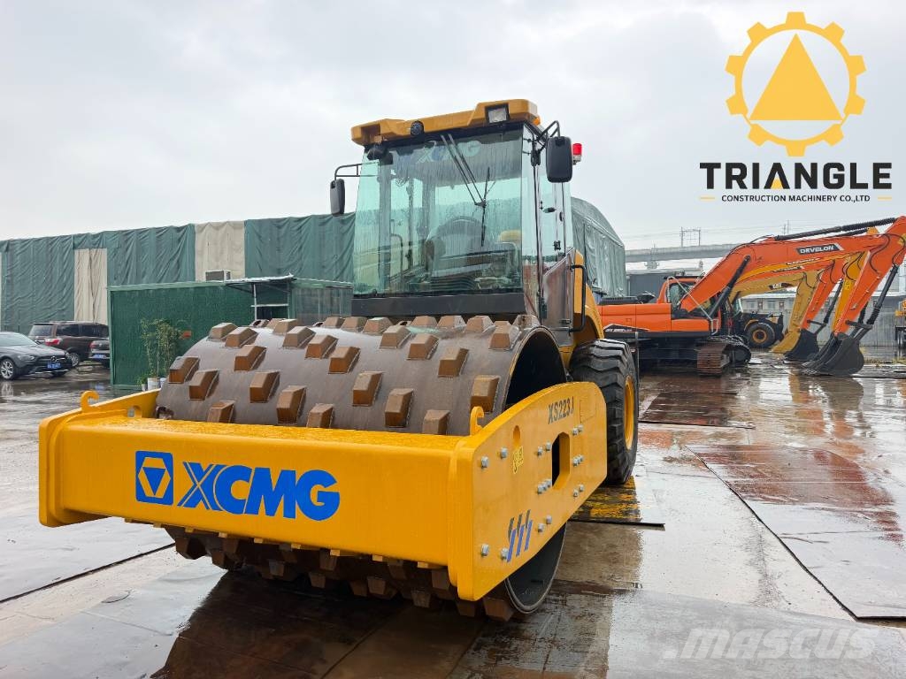 XCMG XS 223 J مداحل أحادية الأسطوانة