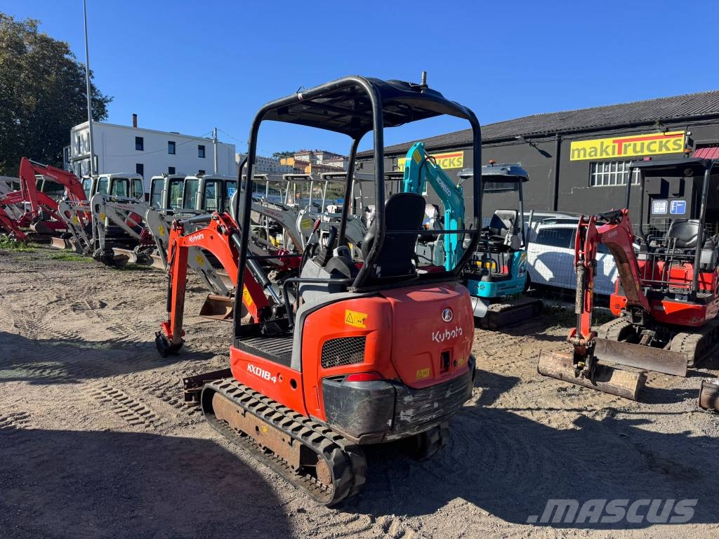 Kubota KX018-4 Mini excavadoras < 7t