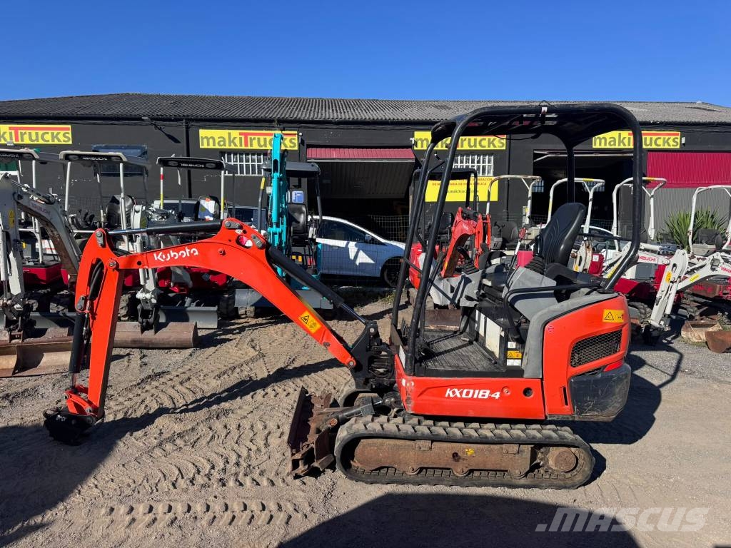 Kubota KX018-4 Mini excavadoras < 7t