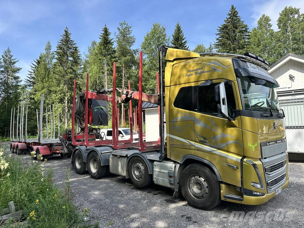 Volvo FH Huippusiisti puuauto leasing siirrolla Tømmerbiler