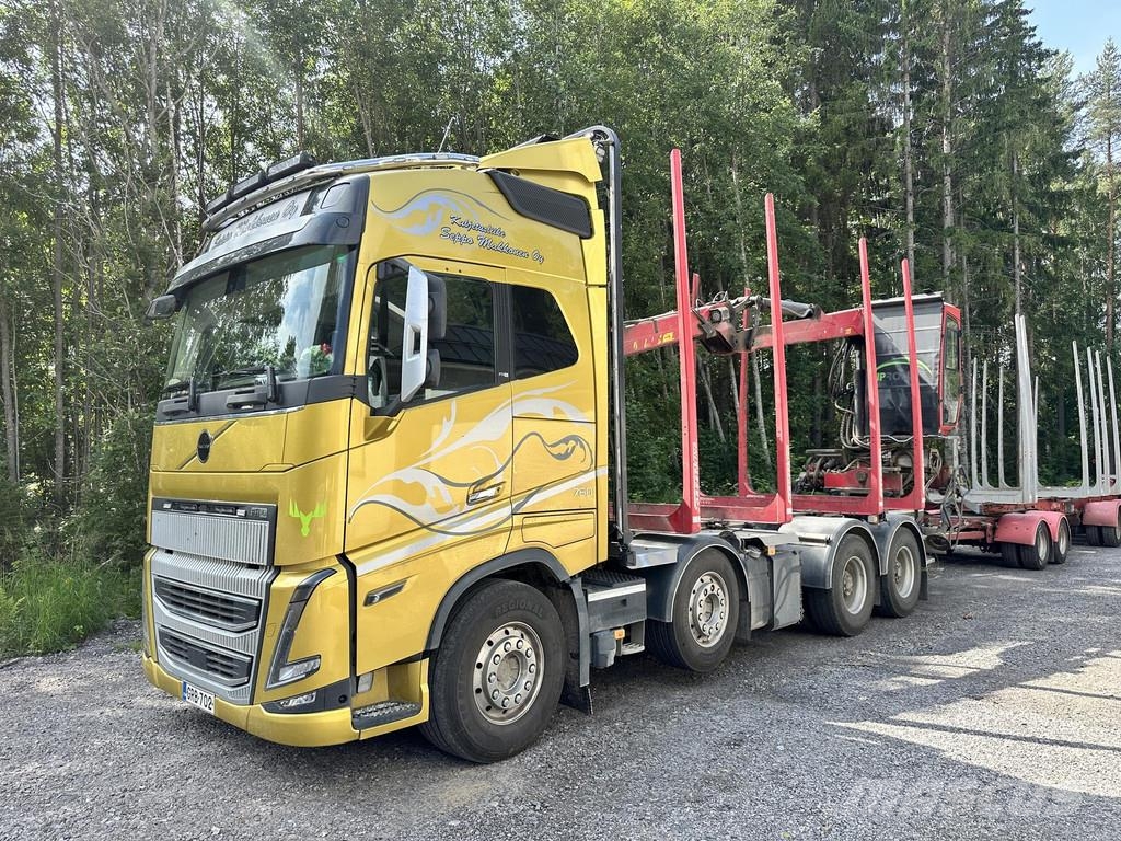 Volvo FH Huippusiisti puuauto leasing siirrolla Tømmerbiler