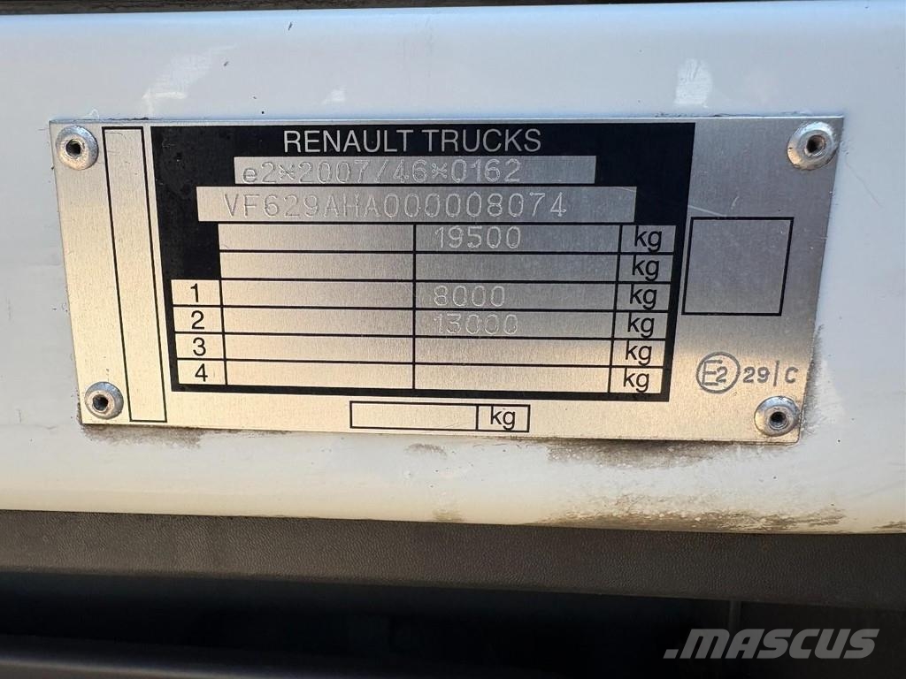 Renault Premium + DHOLLANDIA LOADLIFT + SMART TACHO + EURO Camiones con caja de remolque
