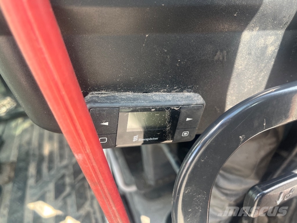 Bobcat E 57 W / Engcon, Kauha, Rasvari, Lämmitin Bageri na kotačima