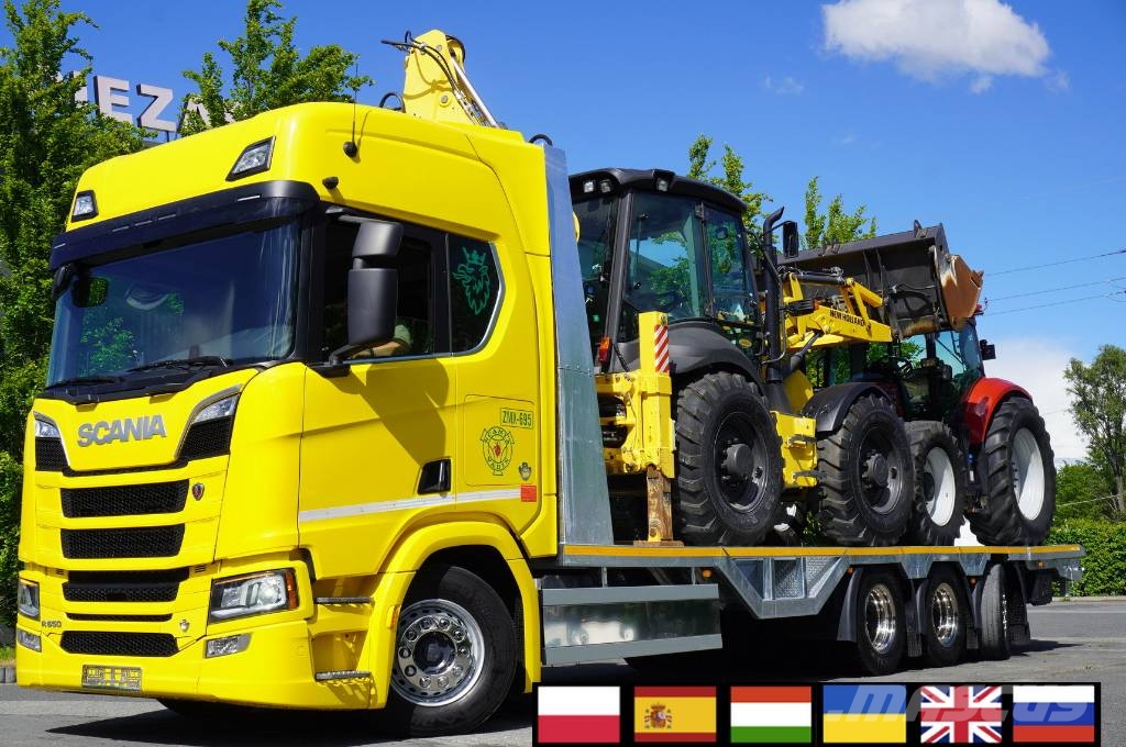 Scania R650 V8 8×4/4 / NEW galvanized Tow truck 955 cm Φορτηγά βαρούλκα