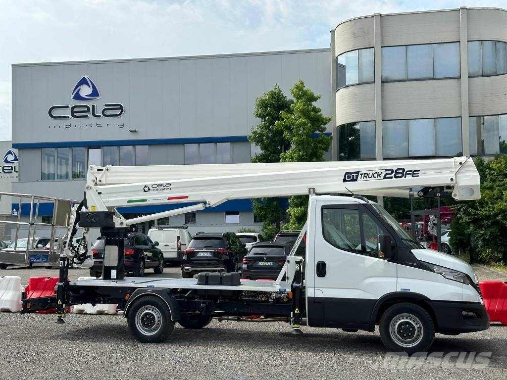 Cela DT 28 truck FE Ant vilkikų montuojamos kėlimo platformos