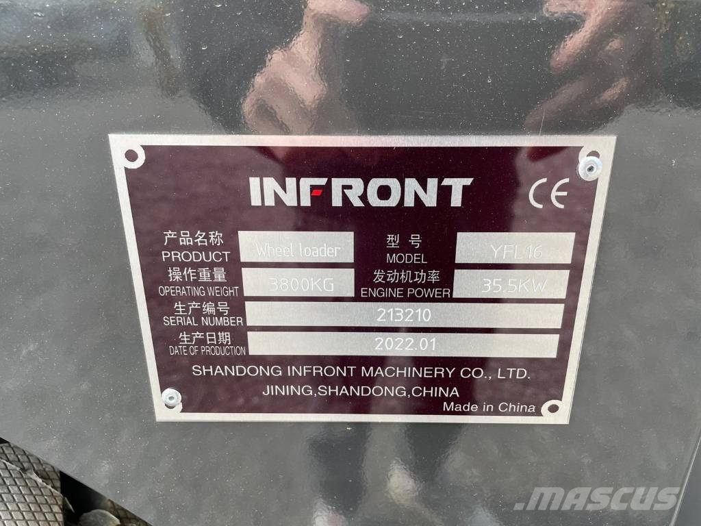 Infront YFL 16 / Radlader / 3800 KG Фронтальные погрузчики