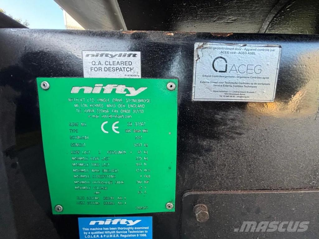 Niftylift H 1R 17 D 4x4 Teleskoop poomtõstukid