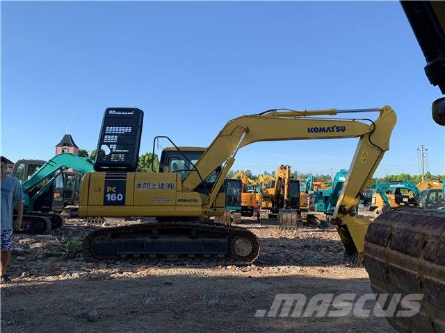 Komatsu PC 160 حفارات زحافة