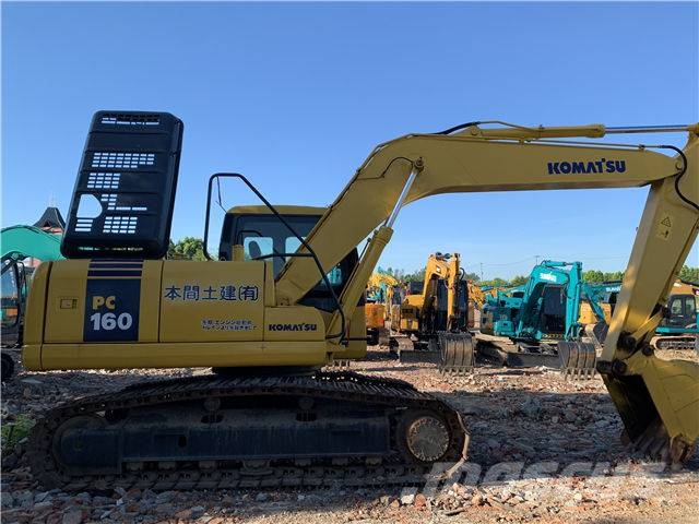 Komatsu PC 160 حفارات زحافة
