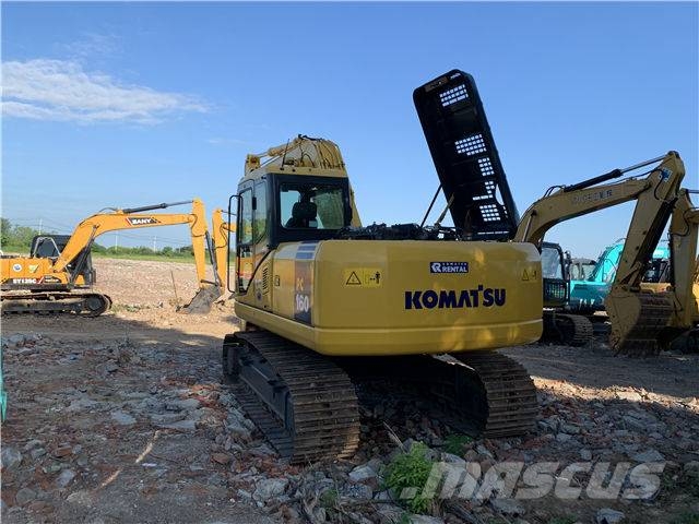 Komatsu PC 160 حفارات زحافة