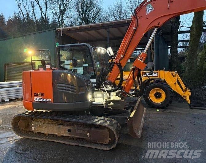 Hitachi ZX 85 US B-6, 2020, United Kingdom - Used mini excavators < 7t  (Mini diggers) - Mascus UK