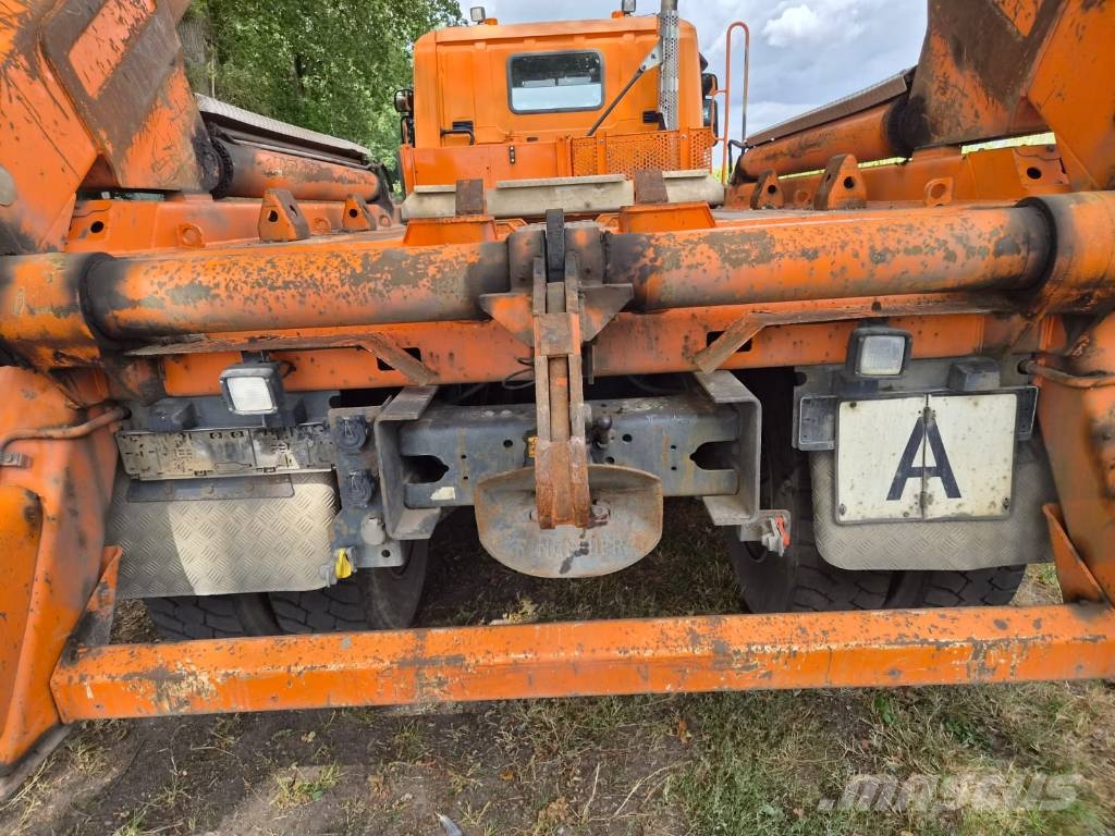 Scania P 380 6x2 Absetzkipper Containertrucks met kabelsysteem