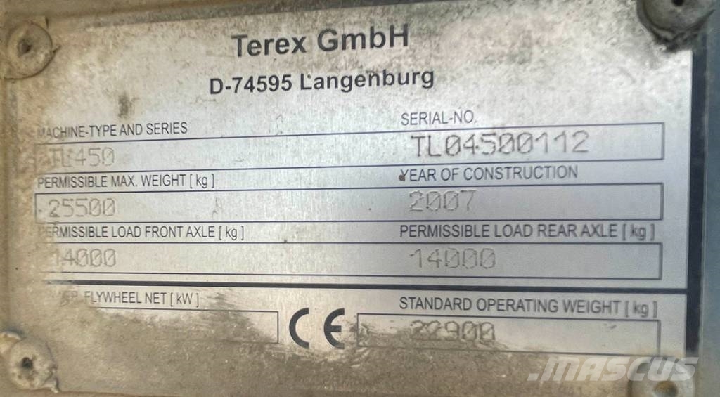 Terex TL 450 (Parts only) Cargadoras sobre ruedas