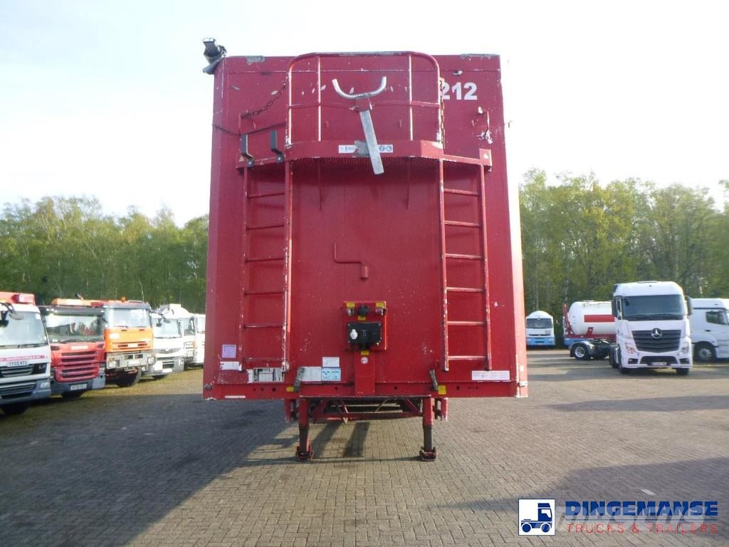 Stas Walking floor trailer alu 90 m3 Напівпричепи з рухомою підлогою