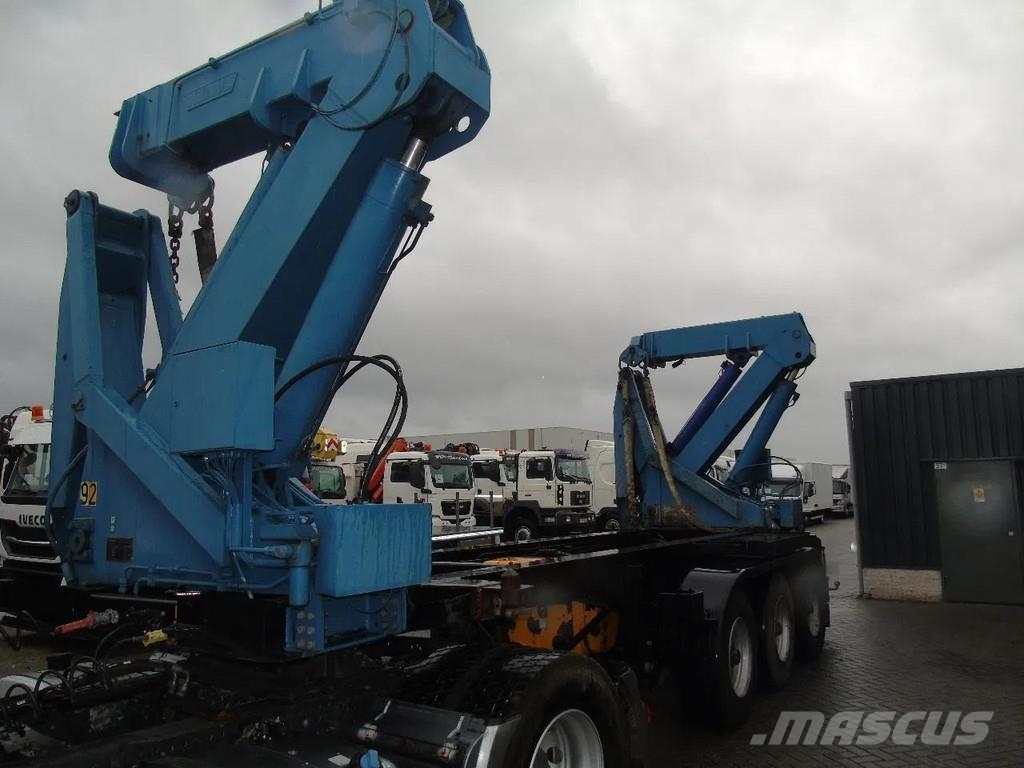 Klaus 20FT SELF PROPPELED ENGINE + FULLY WORKING Sideloader semi-trailers