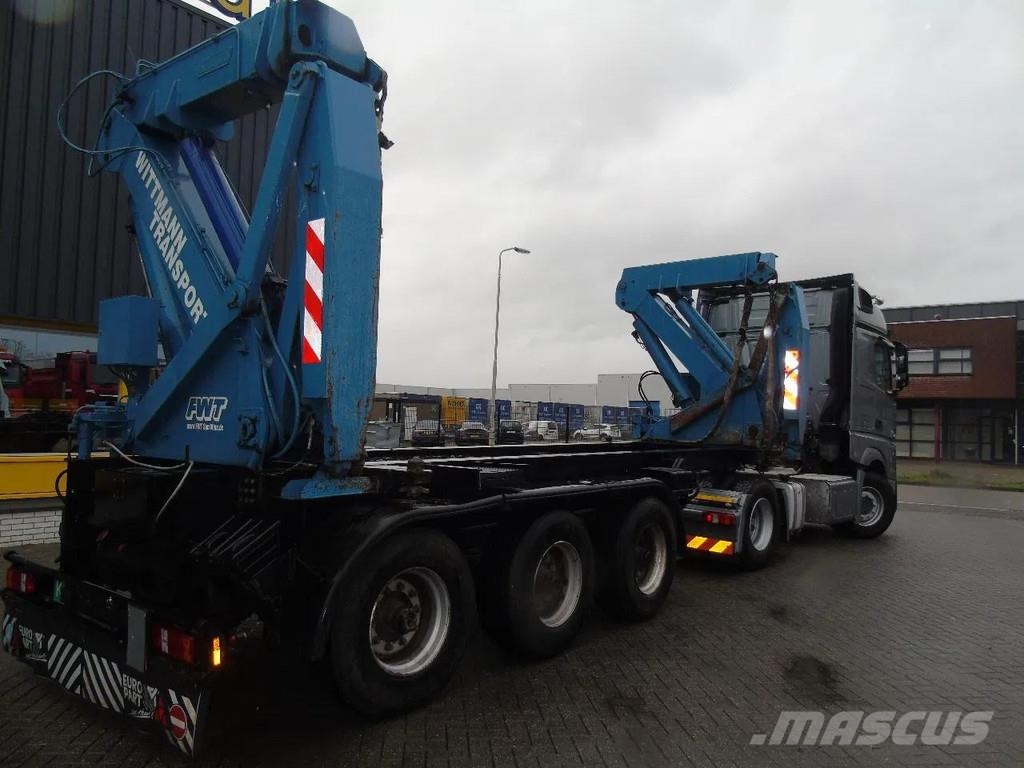 Klaus 20FT SELF PROPPELED ENGINE + FULLY WORKING Sideloader semi-trailers