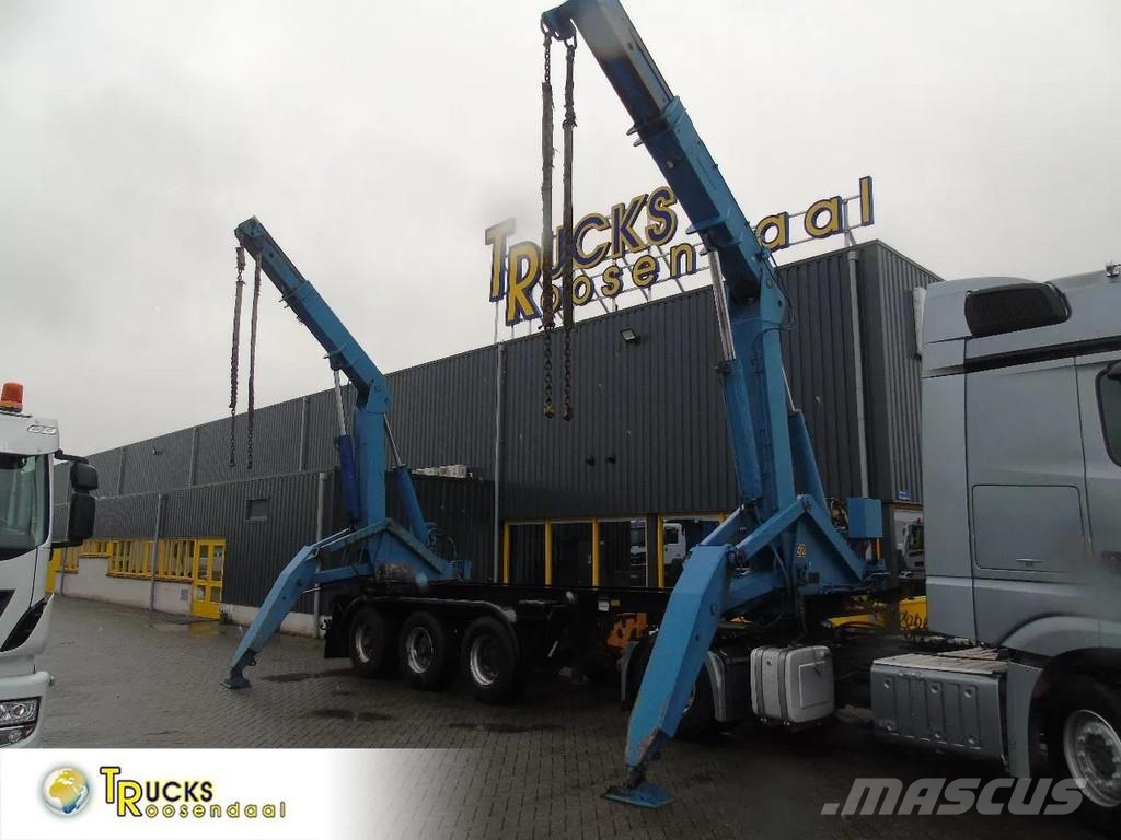 Klaus 20FT SELF PROPPELED ENGINE + FULLY WORKING Sideloader semi-trailers
