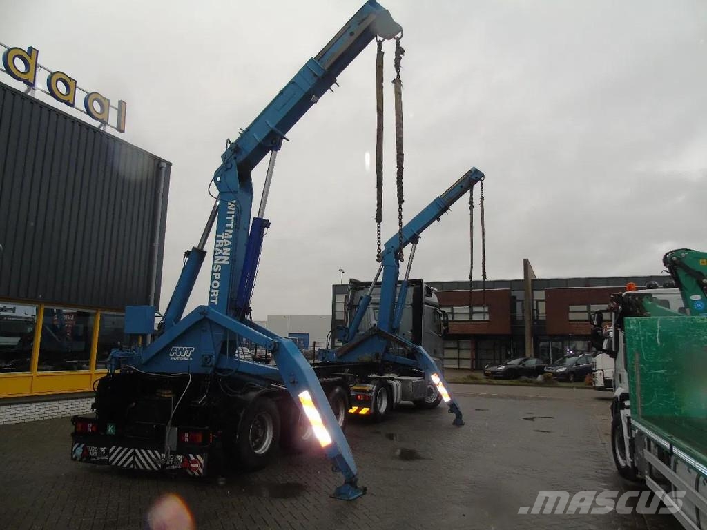 Klaus 20FT SELF PROPPELED ENGINE + FULLY WORKING Sideloader semi-trailers