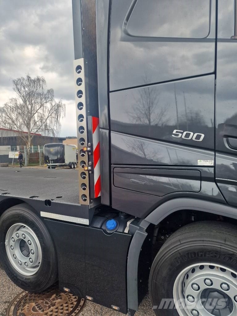 Volvo FH 500 "Byggtaxi” Beavertail Flatbed / winch trucks