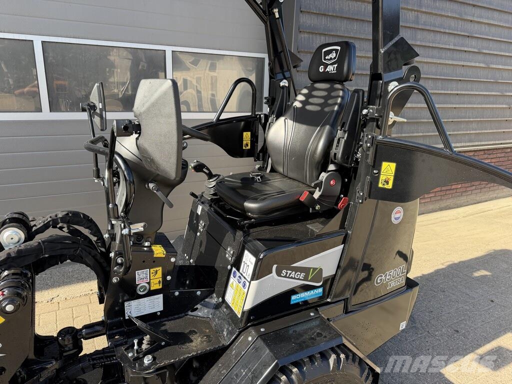 GiANT G1500L X-tra minishovel BLACK edition ! Met zeer v Rataslaadurid