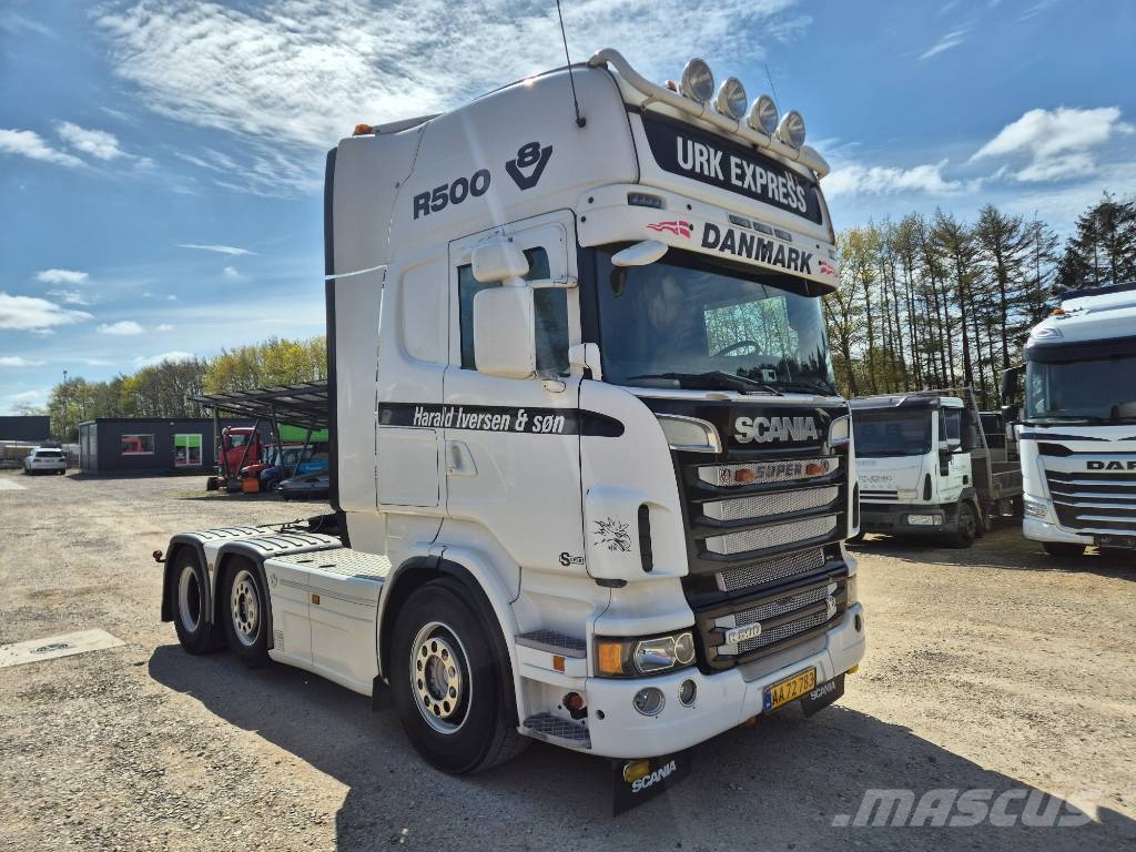 Scania R500 6x2/4 Twinsteer//Showtruck//Retarder Naudoti vilkikai