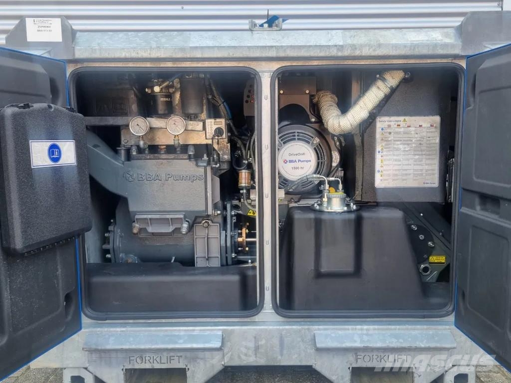 BBA PT130 D130 with HATZ 1B30 Vízpumpák