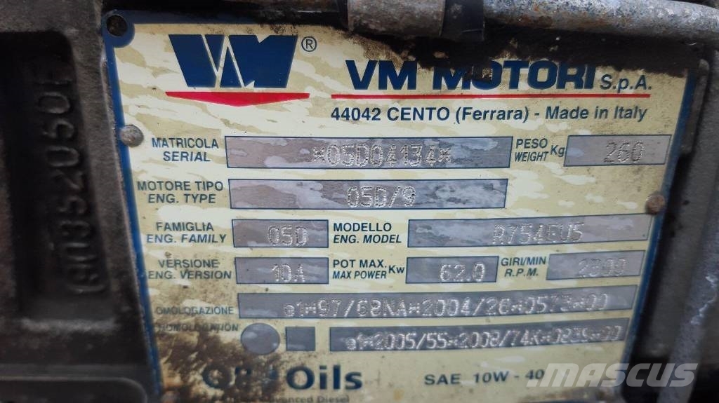 VM R754EU5 80 HP محركات