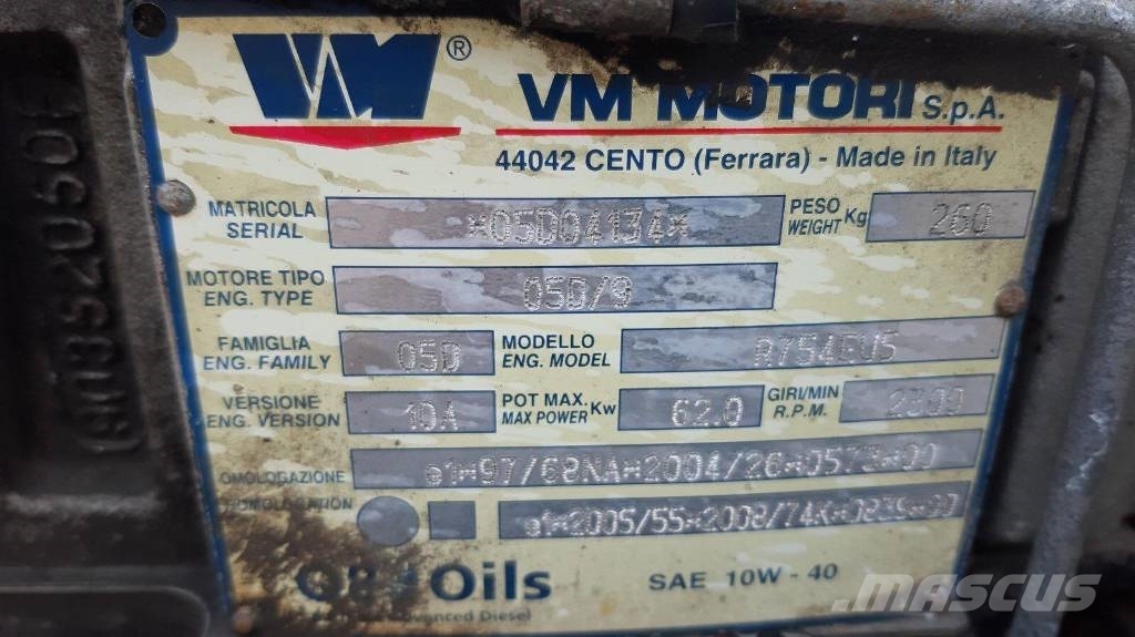 VM R754EU5 80 HP محركات