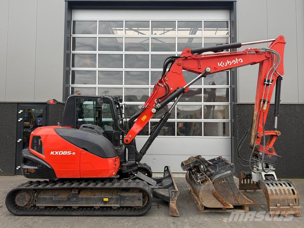 Kubota KX085-5 중형굴삭기 7톤-28톤