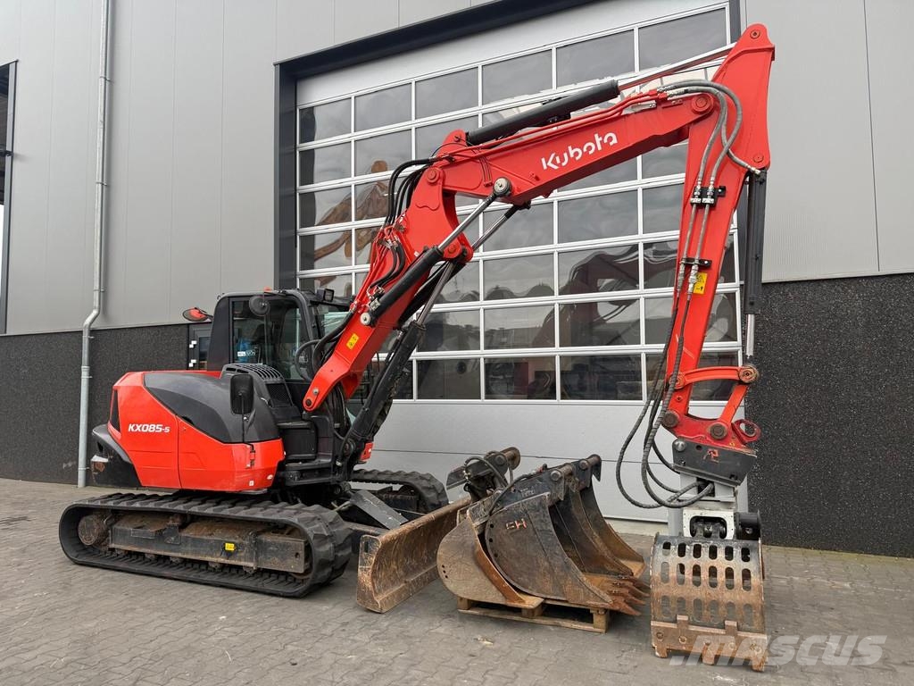 Kubota KX085-5 중형굴삭기 7톤-28톤