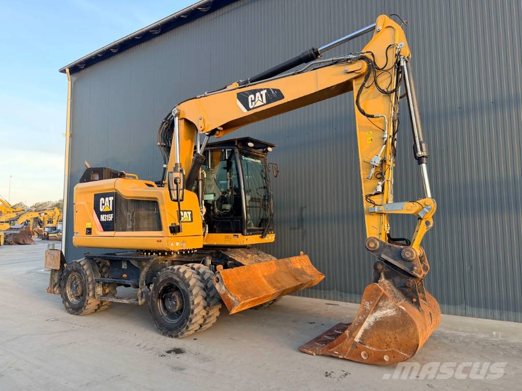 CAT M315F Lastik tekerli ekskavatörler