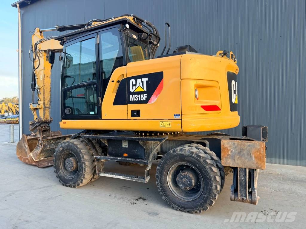CAT M315F Lastik tekerli ekskavatörler